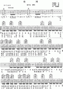 情网吉他谱-张学友-高清六线谱图片谱