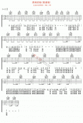原来的我吉他谱-齐秦-高清版高清六线谱图片谱