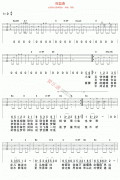 摇篮曲吉他谱-香香-高清六线谱图片谱