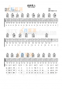 龙的传人吉他谱-张明敏-高清六线谱图片谱