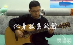 化身孤岛的鲸吉他谱-周深G调弹唱谱吉他演示视频